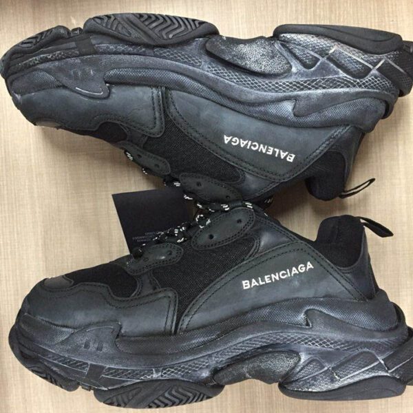 Balenciaga Triple S Black Sneakers