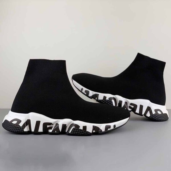balenciaga graffiti speed trainer