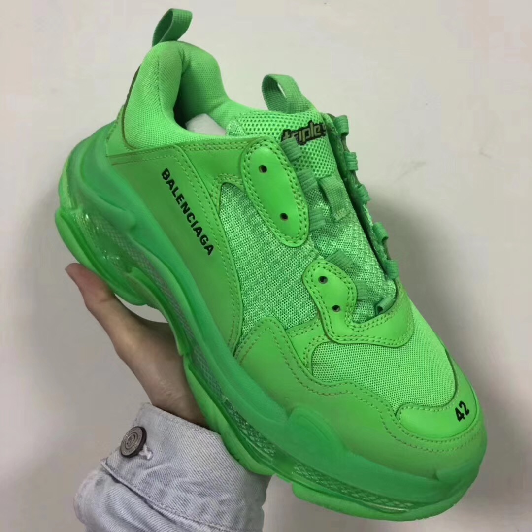 olive green balenciaga sneakers