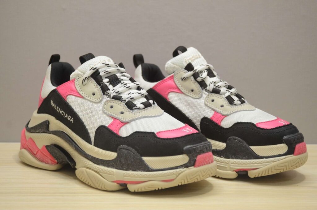 Balenciaga Sneaker Pink and White - AlimorLuxury