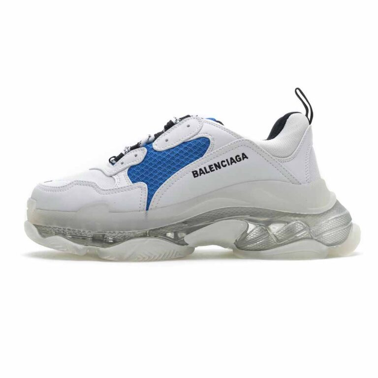 Balenciaga Sneaker TessS.Gomma White Blue - AlimorLuxury