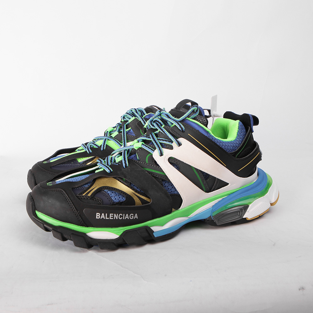 black green balenciaga runners