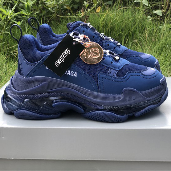 Balenciaga triple s navy hotsell