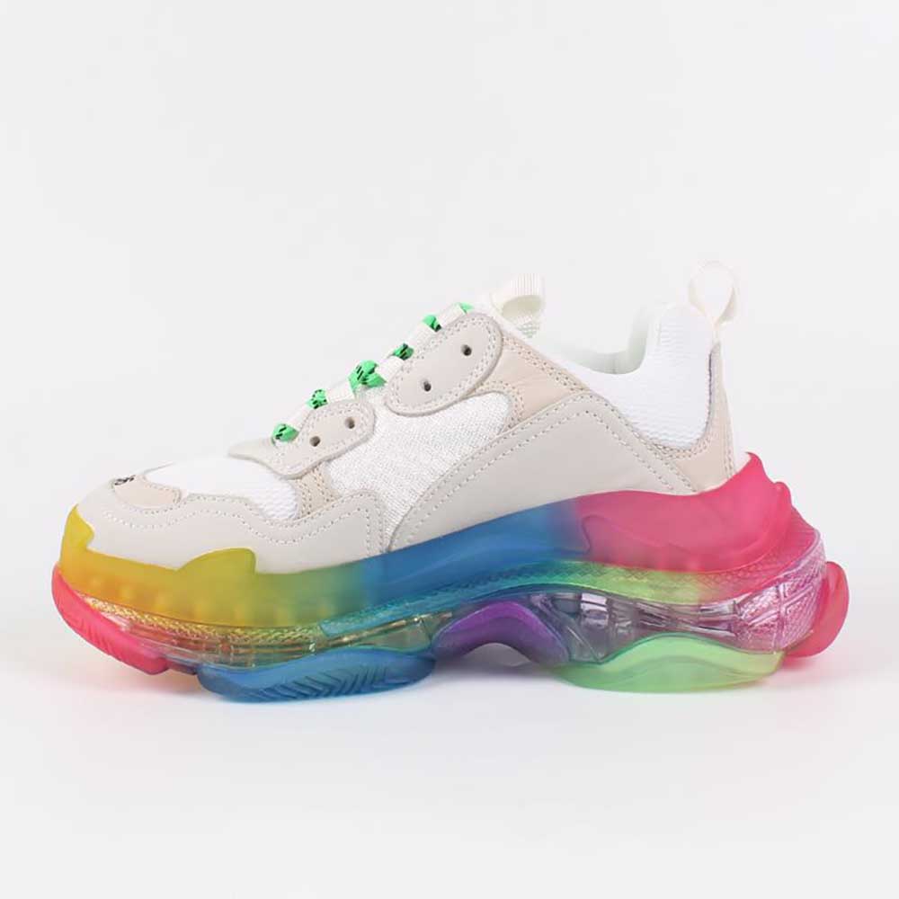 balenciaga triple s rainbow