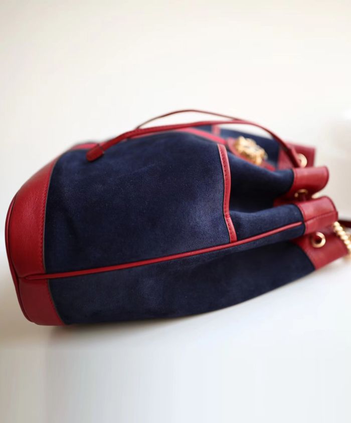 Gucci Rajah medium bucket bag Dark Blue - Image 2