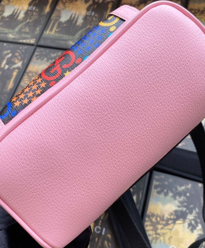 Gucci Small GG Psychedelic Backpack Pink - Image 7