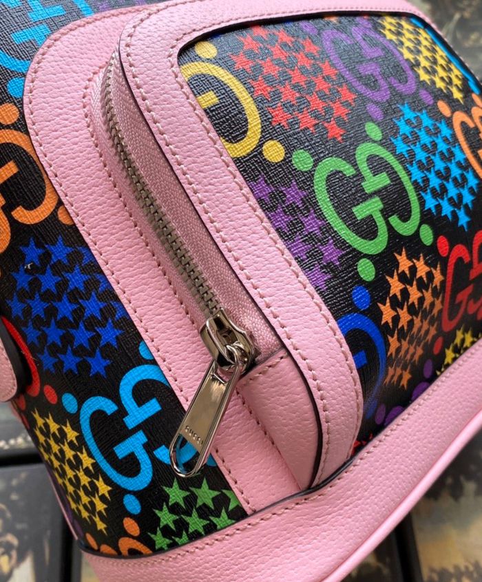 Gucci Small GG Psychedelic Backpack Pink - Image 8