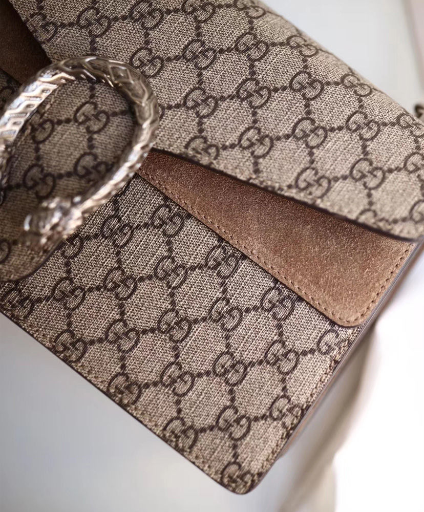 Gucci Dionysus small GG shoulder bag Apricot - Image 5