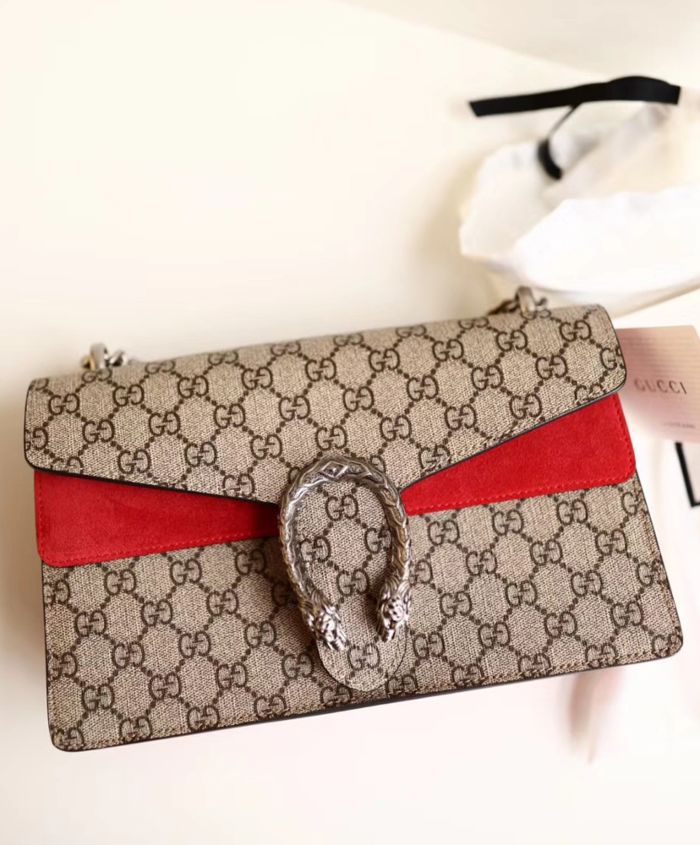 Gucci Dionysus small GG shoulder bag Red - Image 2