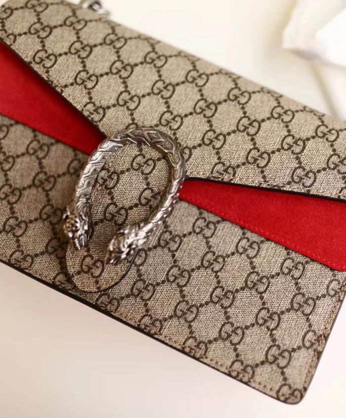 Gucci Dionysus small GG shoulder bag Red - Image 5
