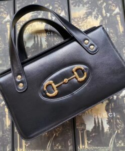 gucci 1955 horsebit small top handle bag