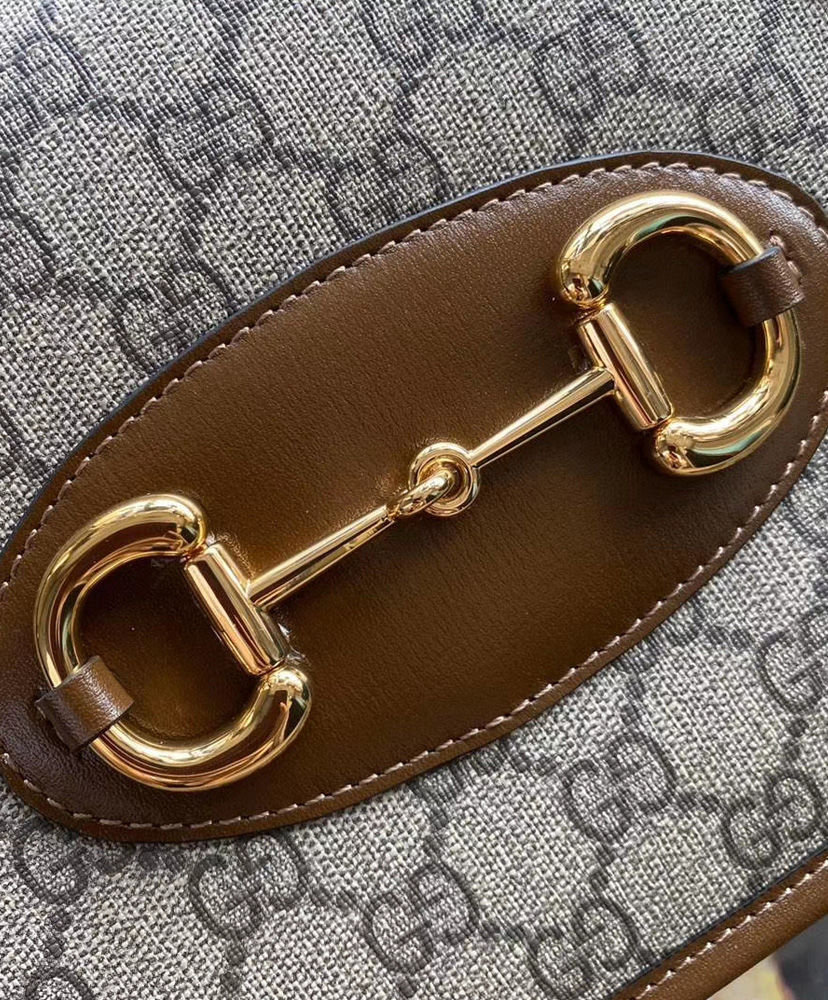 Gucci Horsebit 1955 small top handle bag Dark Coffee - Image 3