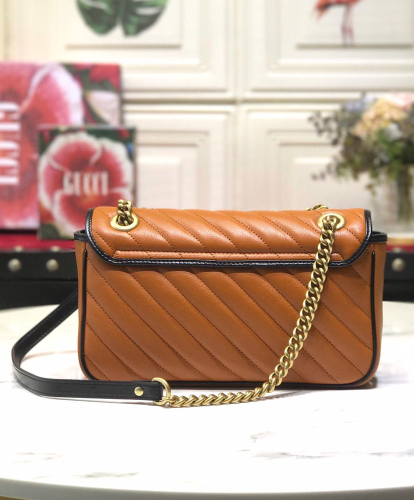 Gucci GG Marmont small shoulder bag Fawn - Image 3