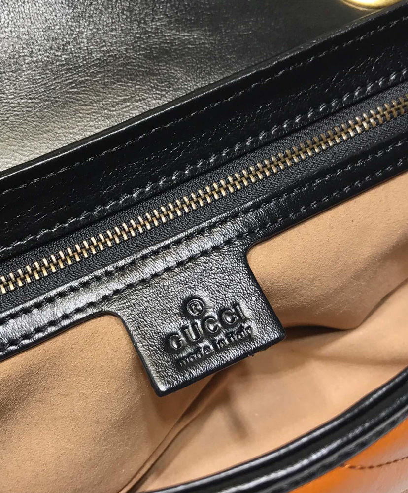 Gucci GG Marmont small shoulder bag Fawn - Image 8