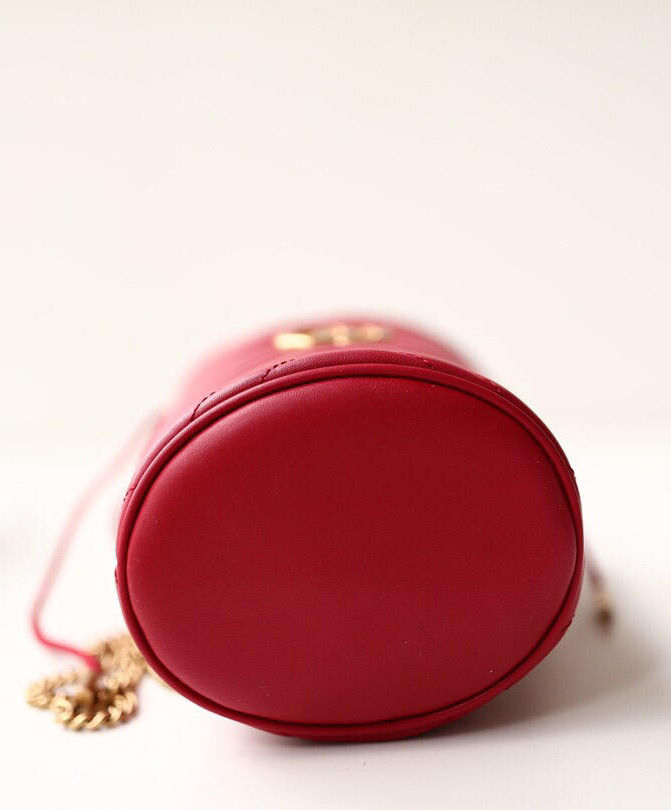 Gucci GG Marmont mini bucket bag Red - Image 4
