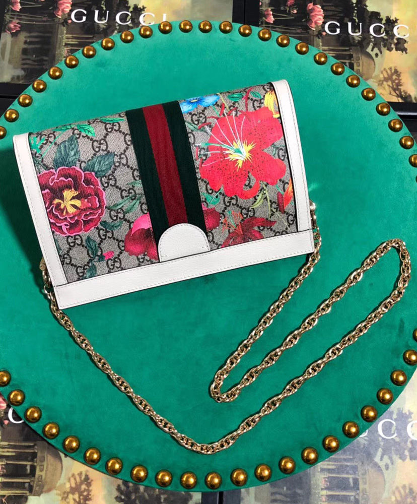 gucci small ophidia flora shoulder bag