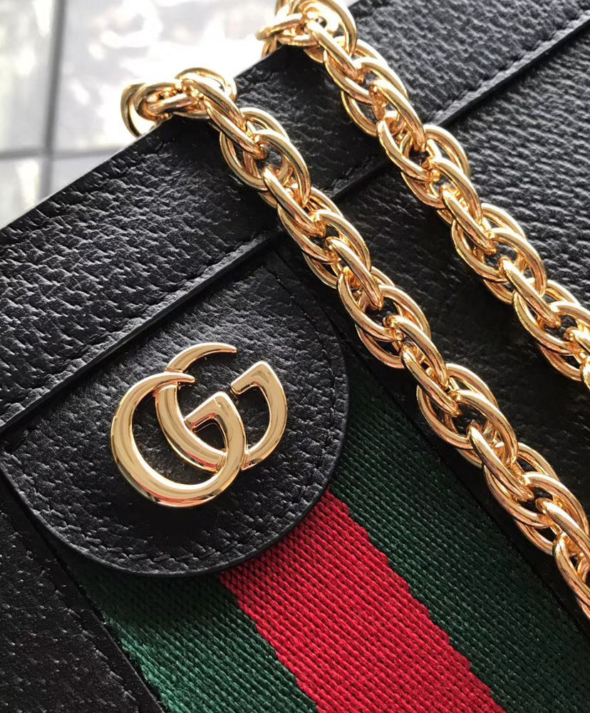 gucci ophidia small black shoulder bag