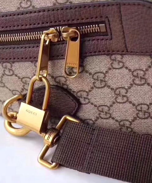 Gucci Ophidia GG medium carry-on duffle Dark Coffee - Image 2