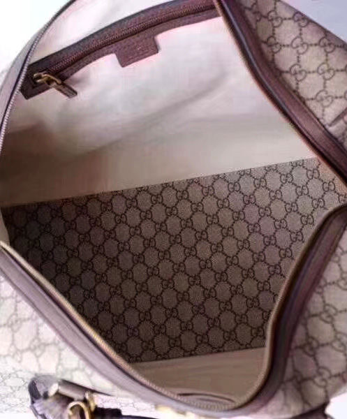 Gucci Ophidia GG medium carry-on duffle Dark Coffee - Image 3