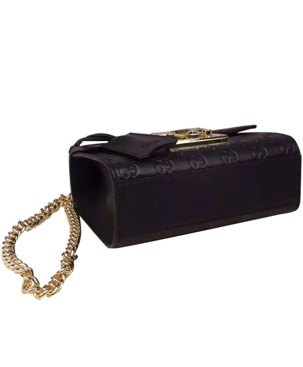 Gucci Padlock Signature Shoulder Bag Red - Image 4