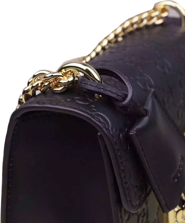 Gucci Padlock Signature Shoulder Bag Red - Image 6