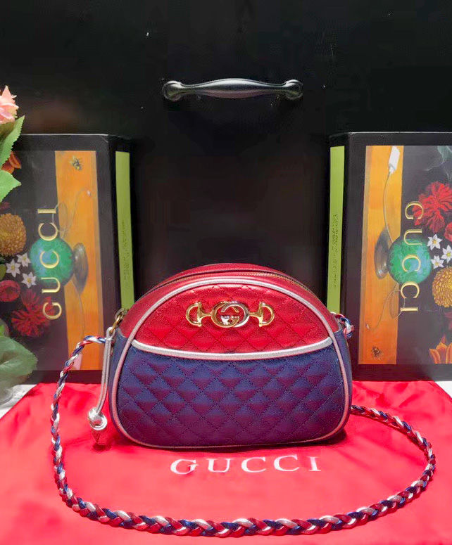 gucci laminated leather mini bag