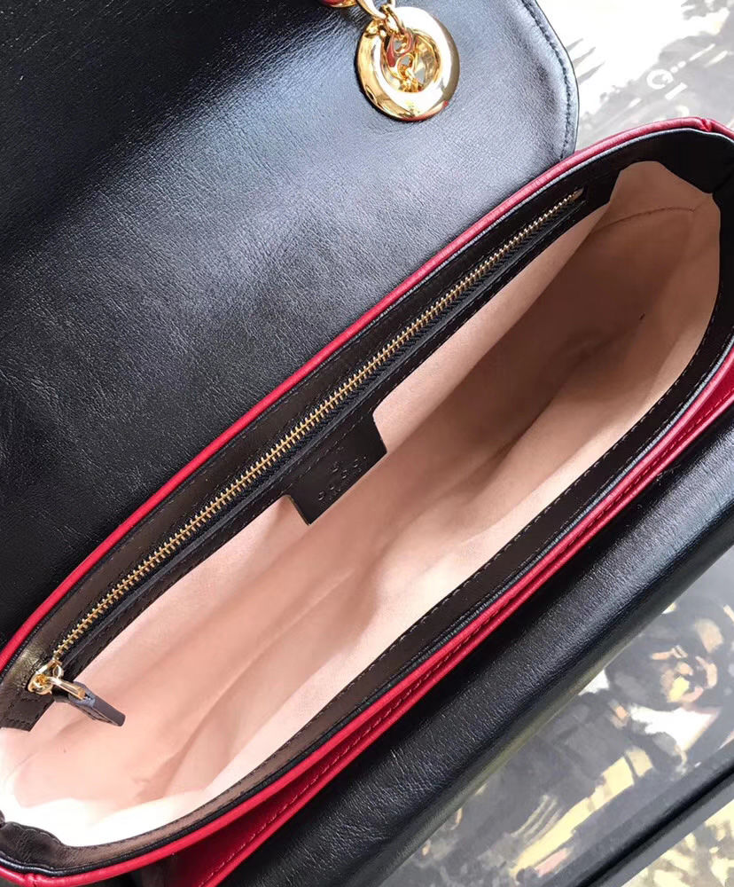 Gucci Leather small shoulder bag Red AlimorLuxury