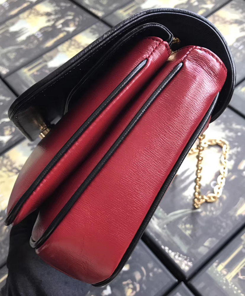 Gucci Leather small shoulder bag Red AlimorLuxury