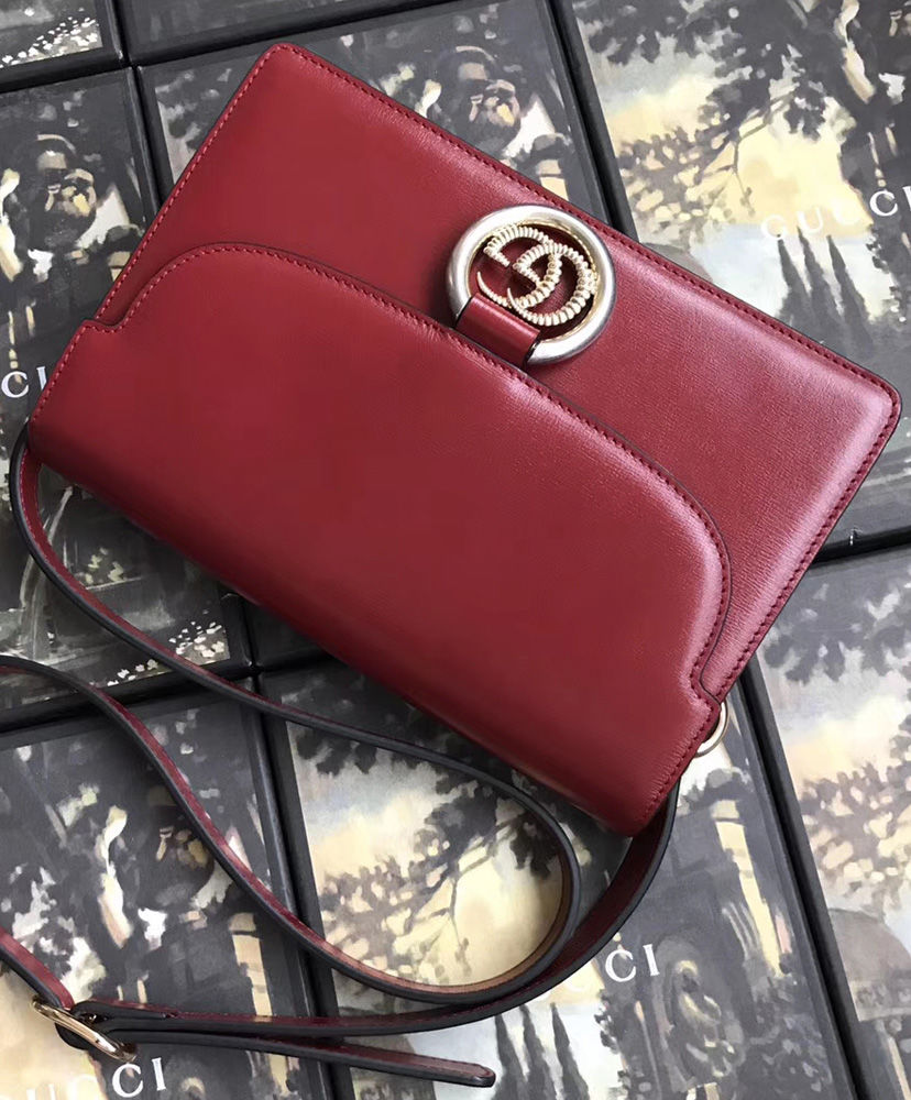 red gucci bag small