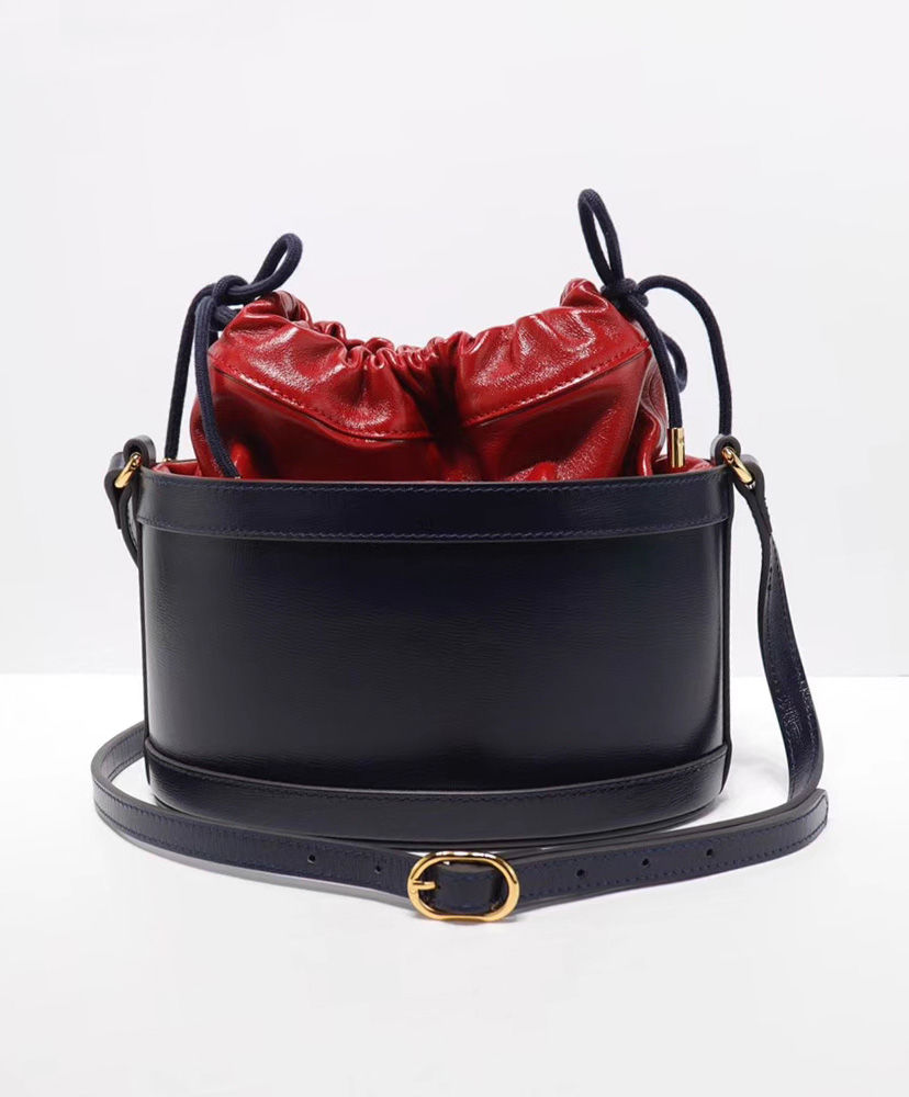 Gucci 1955 Horsebit bucket bag Dark Blue - Image 6