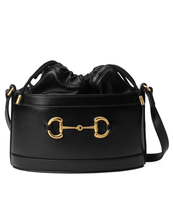 Gucci 1955 Horsebit bucket bag Black
