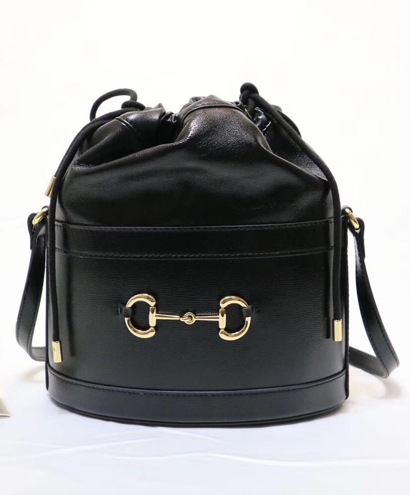 Gucci 1955 Horsebit bucket bag Black - Image 5