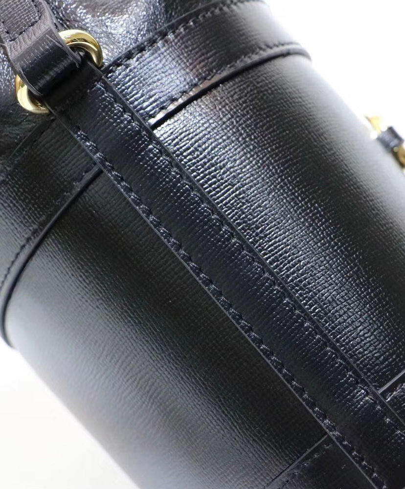 Gucci 1955 Horsebit bucket bag Black - Image 2