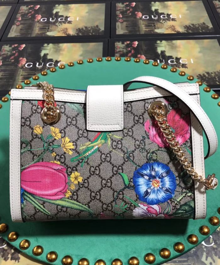 gucci padlock flora