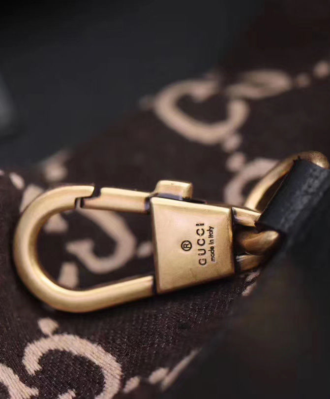 Gucci GG Wool Tote Apricot - Image 7