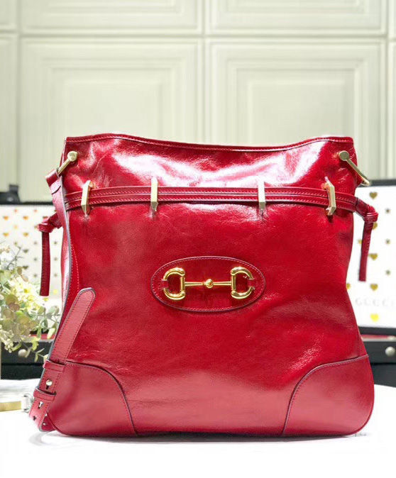 Gucci 1955 Horsebit messenger bag Red Replica Bags and Shoes online