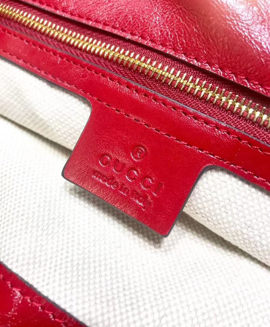 Gucci 1955 Horsebit messenger bag Red - AlimorLuxury