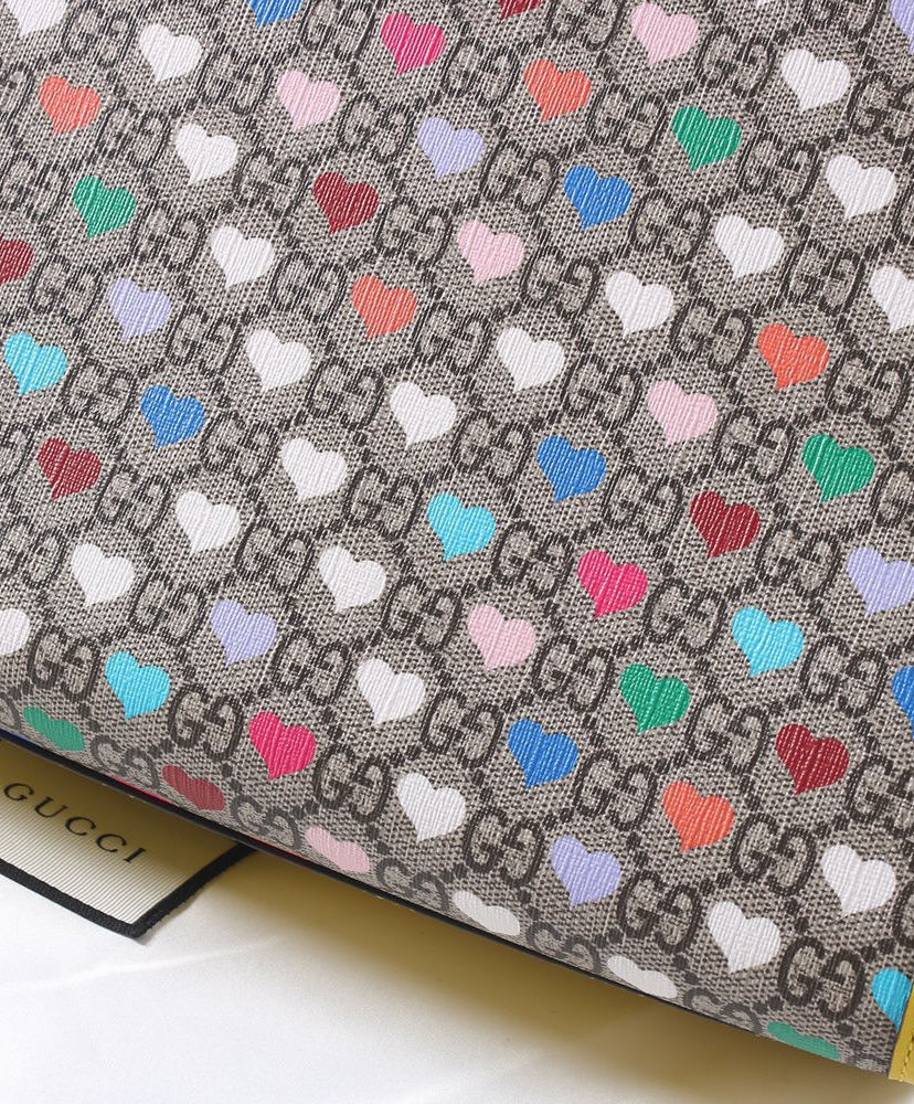 Gucci Children's GG hearts tote bag Yellow - Image 5