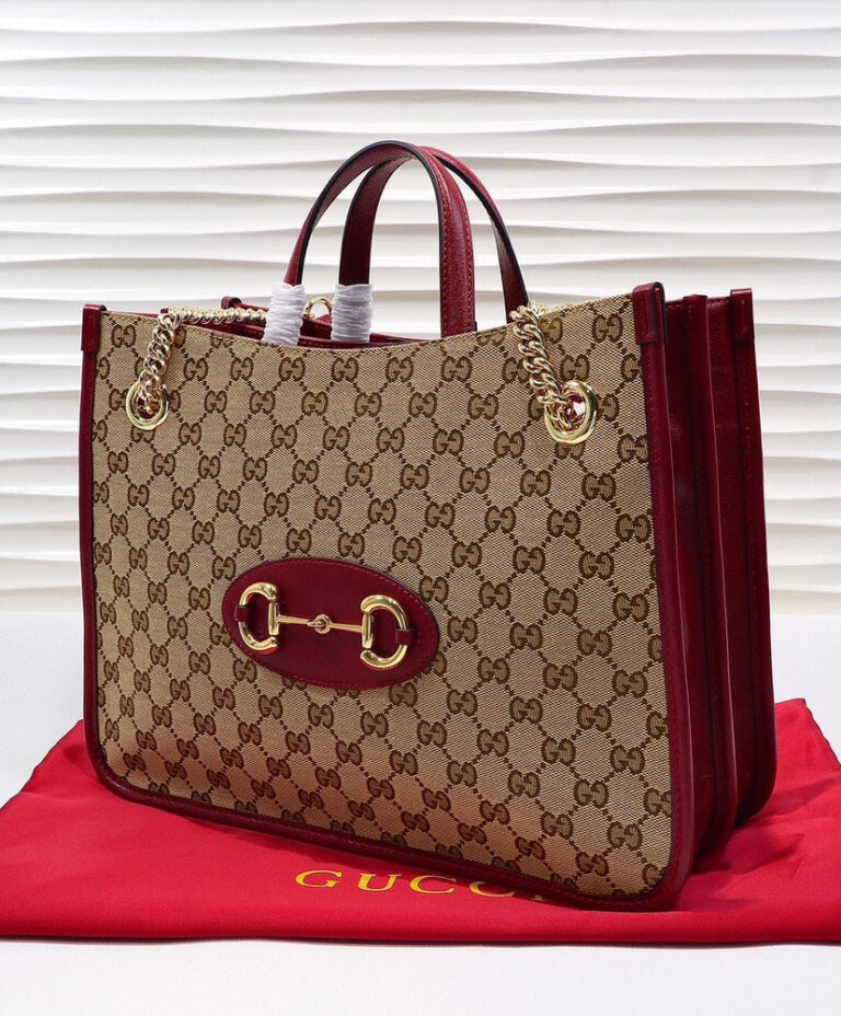 gucci horsebit 1955 red