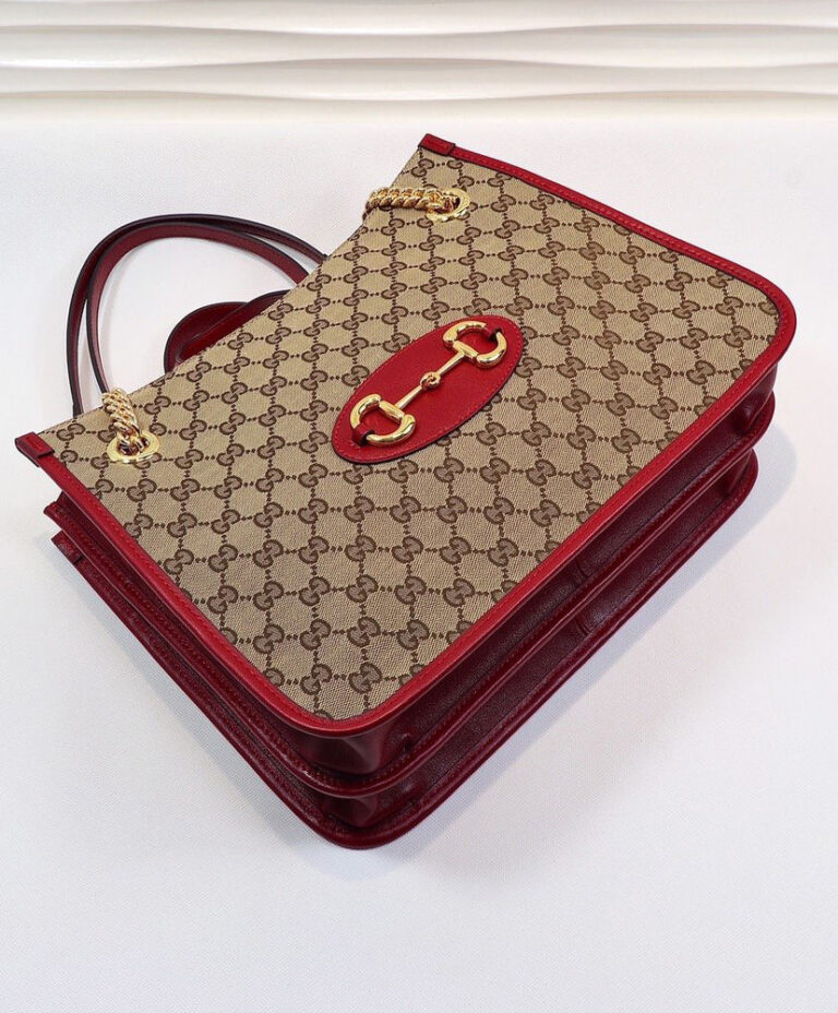 gucci 1955 horsebit medium top handle bag