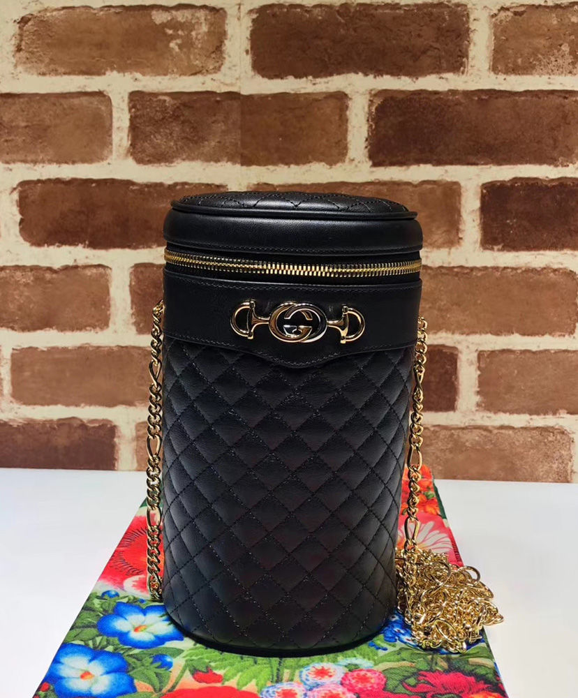 Gucci Quilted leather belt bag Black Replica Bags and Shoes online