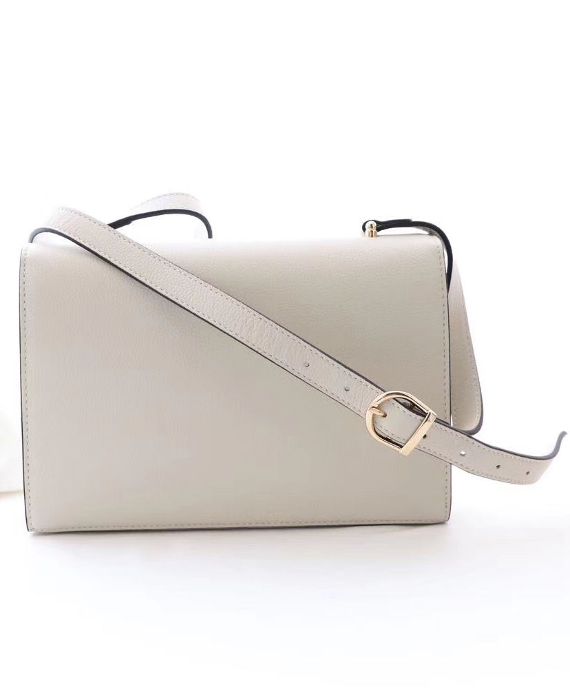 Gucci Zumi grainy leather small shoulder bag Cream - Image 4