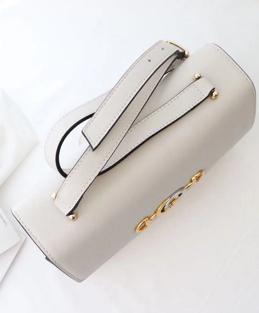 Gucci Zumi grainy leather small shoulder bag Cream - Image 7