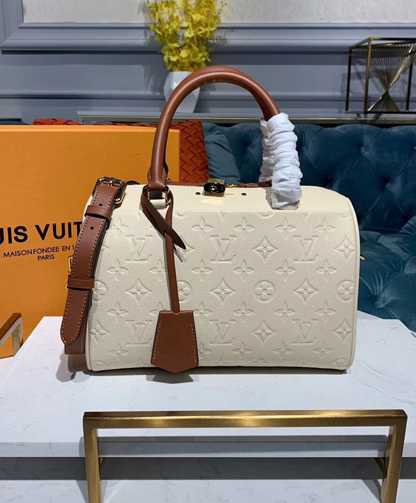 Louis Vuitton Speedy Bandouliere 25 Cream - Replica Bags and Shoes ...