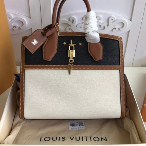 Louis Vuitton City Steamer MM Cream
