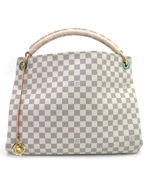 white louis vuitton damier bag