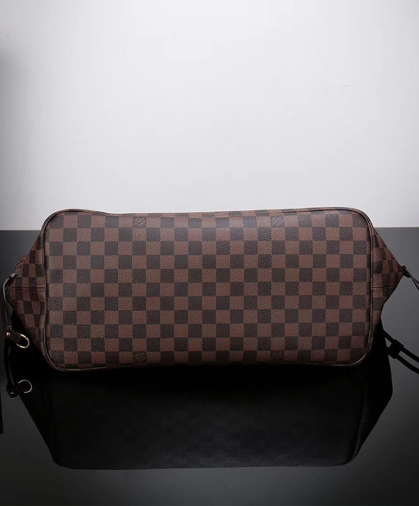 Louis Vuitton Damier Canvas Neverfull Brown GM - Image 4
