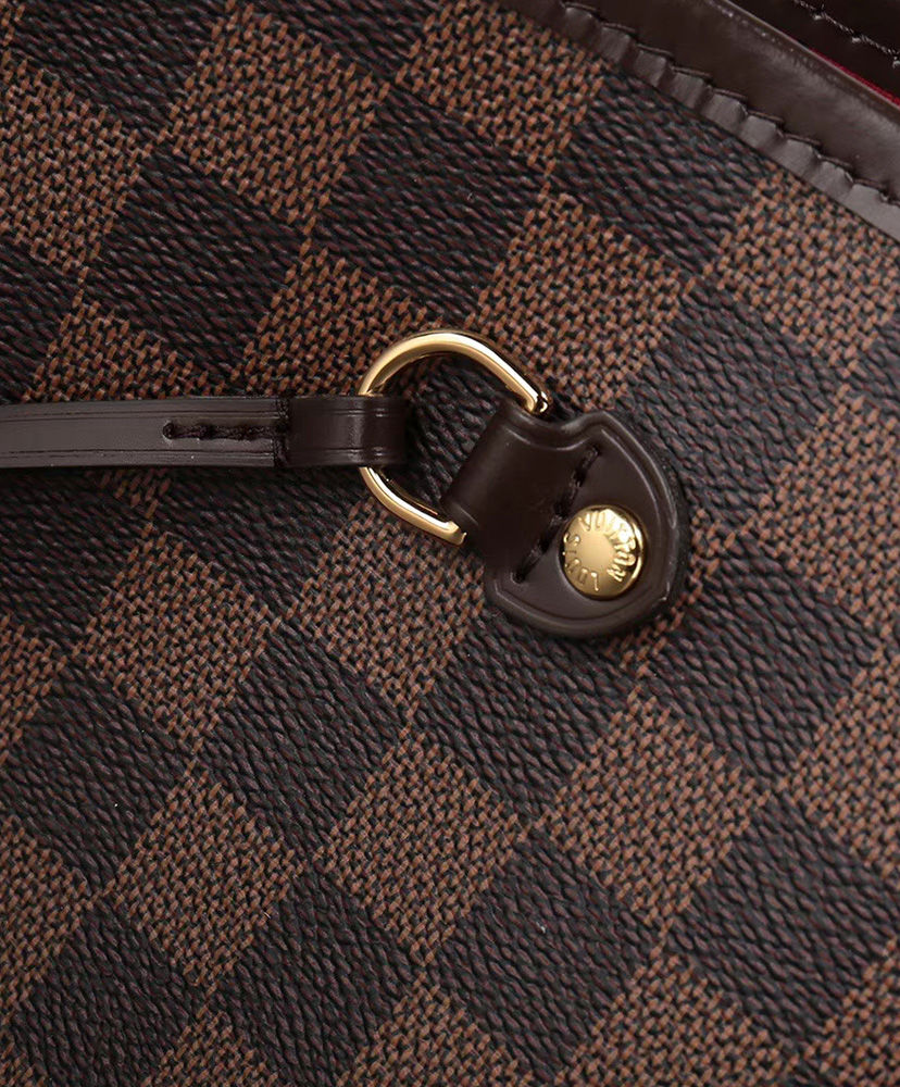 Louis Vuitton Damier Canvas Neverfull Brown GM - Image 5