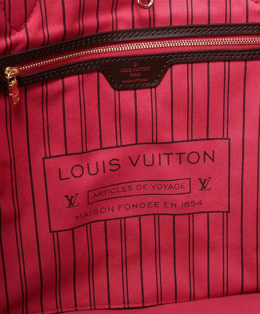 Louis Vuitton Damier Canvas Neverfull Brown GM - Image 2