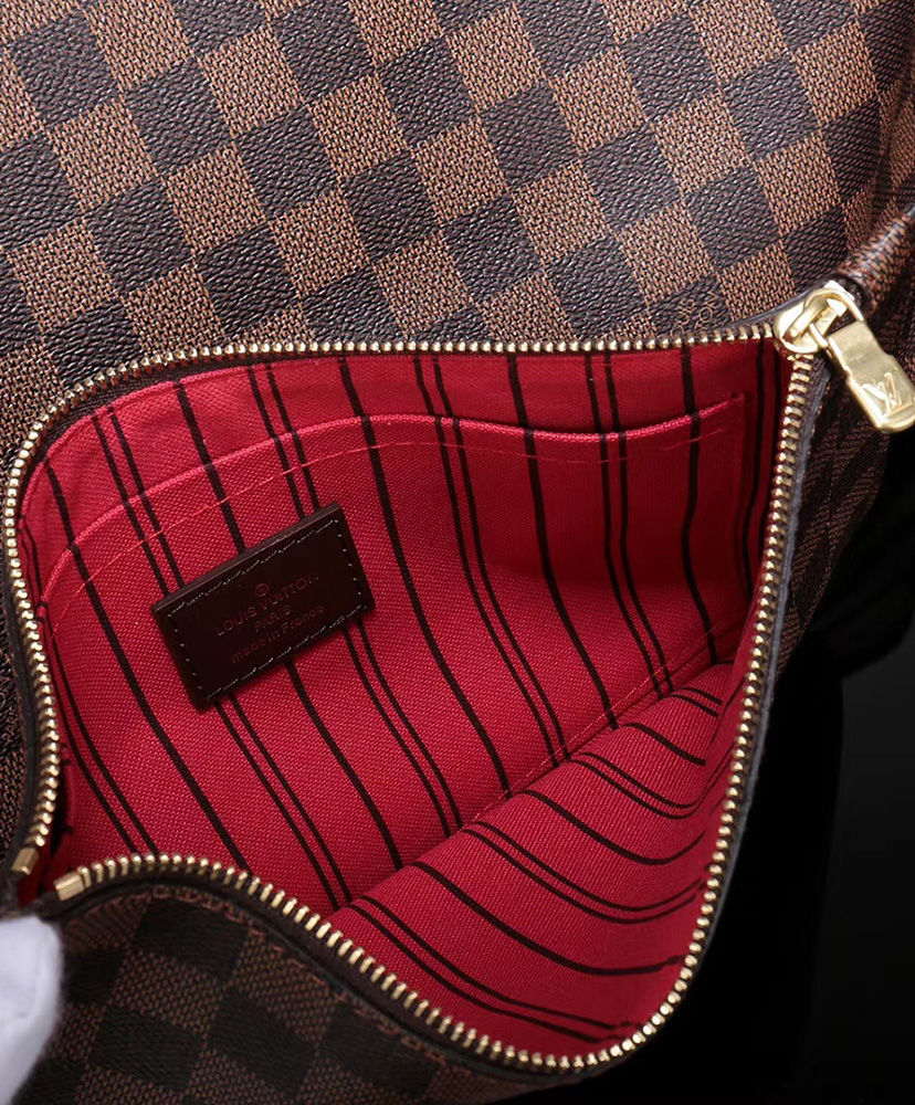 Louis Vuitton Damier Canvas Neverfull Brown GM - Image 3